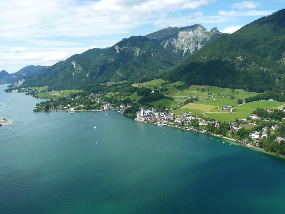 Naturresort Fischergut - Lodge Wolfgangthal Saint Wolfgang Eksteriør billede